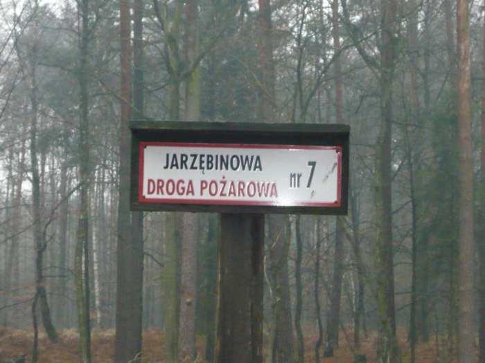 Dojazdy pożarowe są oznakowane w sposób umożliwiający ich identyfikację. Fot. Jadwiga Długajczyk